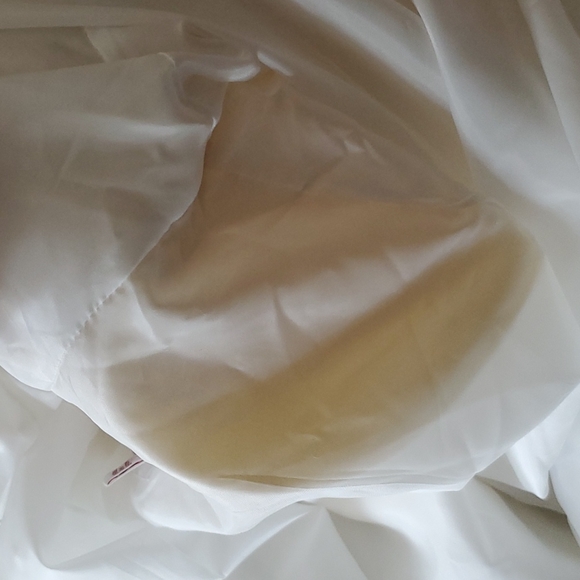 ANGORA VINTAGE Creamy White Lined Sweater SO SOFT! **PLUS FREE MATCHING HAT** - Picture 15 of 15